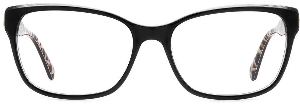 Kate Spade Crishell 0KB7 Black/Grey Leopard Rectangular Women's Eyeglasses