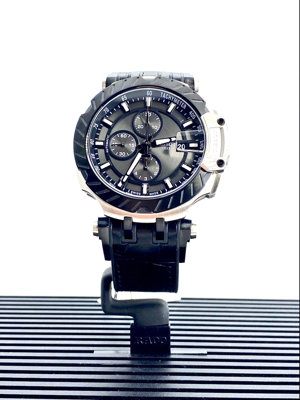 Tissot T-Race Automatic Chrono Anthracite Men's Watch T1154272706100