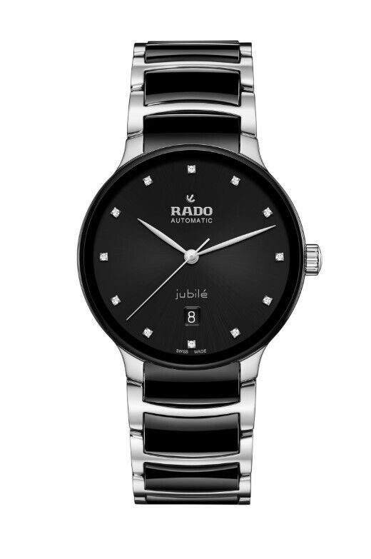 Rado Centrix Automatic Diamonds Hight Tech Ceramic Unisex Watch R30018742
