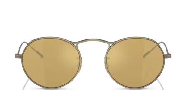 Oliver Peoples 0OV1220S M-4 30th 5039W4 Antique Gold/Amber Gold Men's Sunglasses