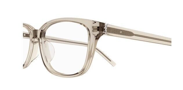 Saint Laurent SL M 109/F 004 Beige Square Women's Eyeglasses
