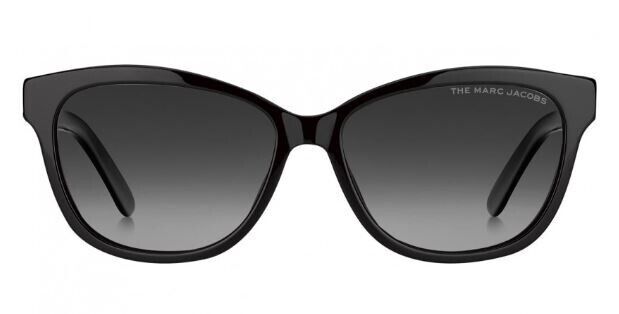Marc Jacobs MARC-529/S 02M2/WJ Black-Gold/Gray Polarized Women's Sunglasses