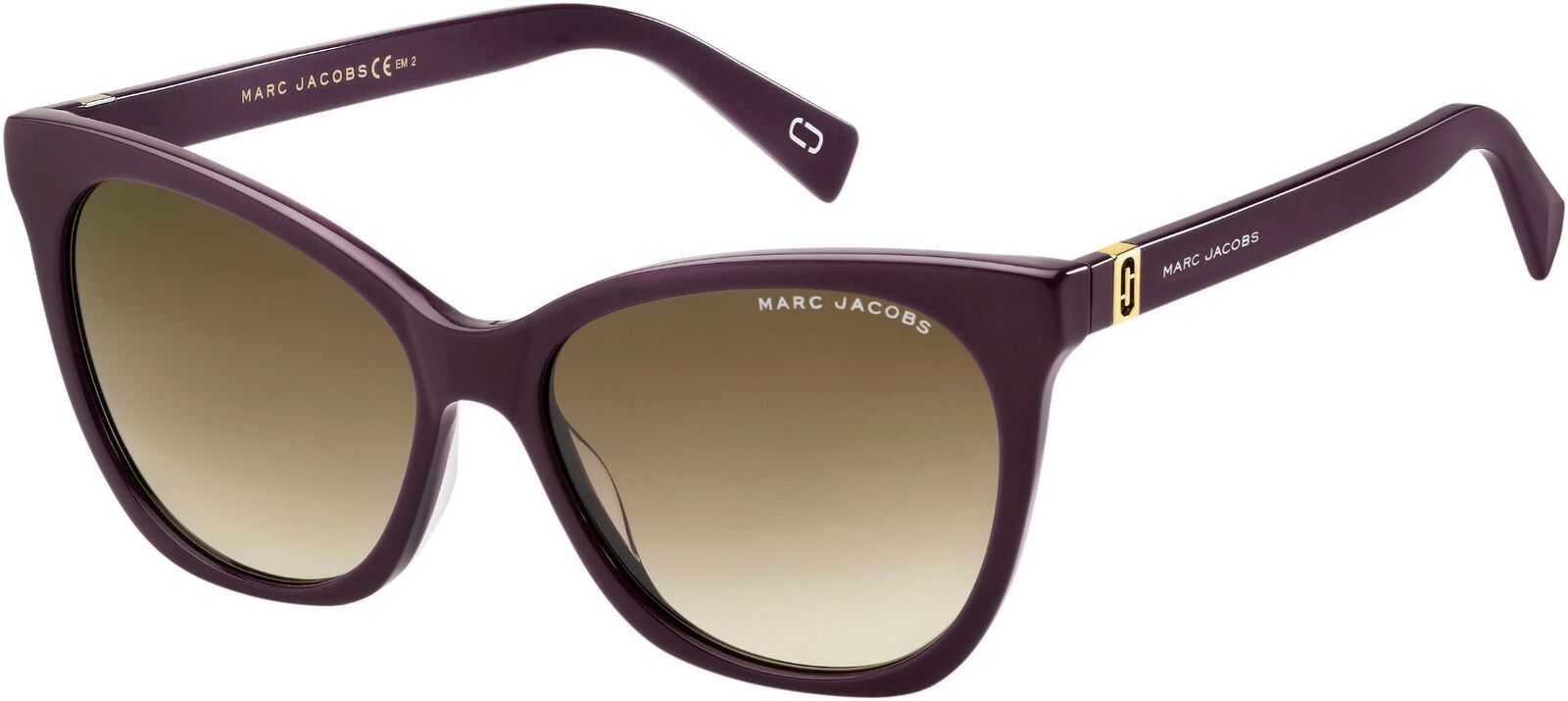 Marc Jacobs Marc 336/S 00T7/HA Plum/Brown Gradient Sunglasses