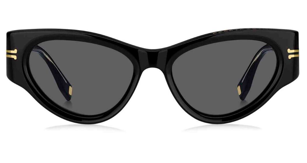 Marc Jacobs MJ/1045/S 0807/IR Black/Grey Cat Eye Women's Sunglasses
