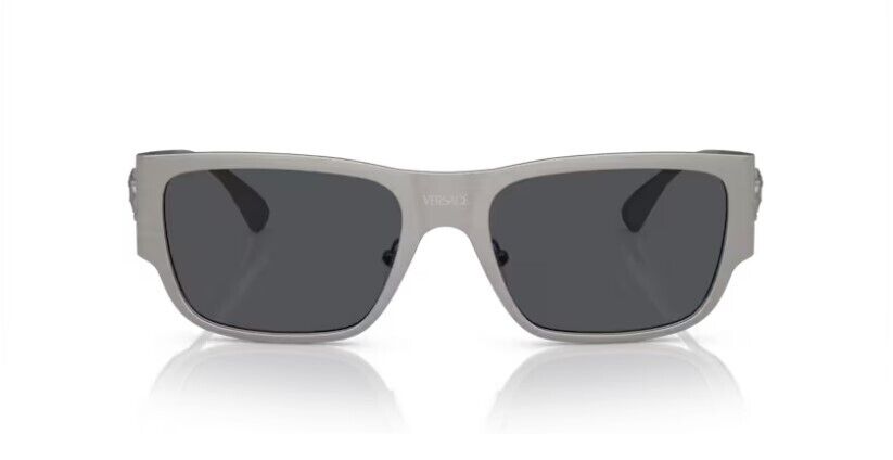 Versace 0VE2262 126287 Gunmetal/Dark Grey Square Men's Sunglasses