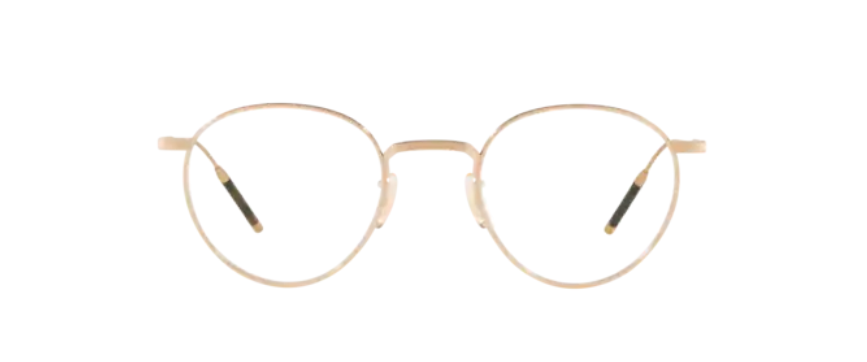 Oliver Peoples 0OV 1274T TK-1 5311 Brushed Gold Titanium Eyeglasses