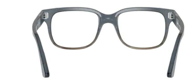 Persol 0PO3252V 1012 Gradient Grey & Striped Brown/ Silver Men's Eyeglasses