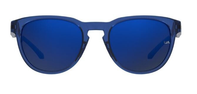 Under Armour UA Skyler 0OXZ/XT Blue-Crystal/Grey Blue Mirrored Men's Sunglasses