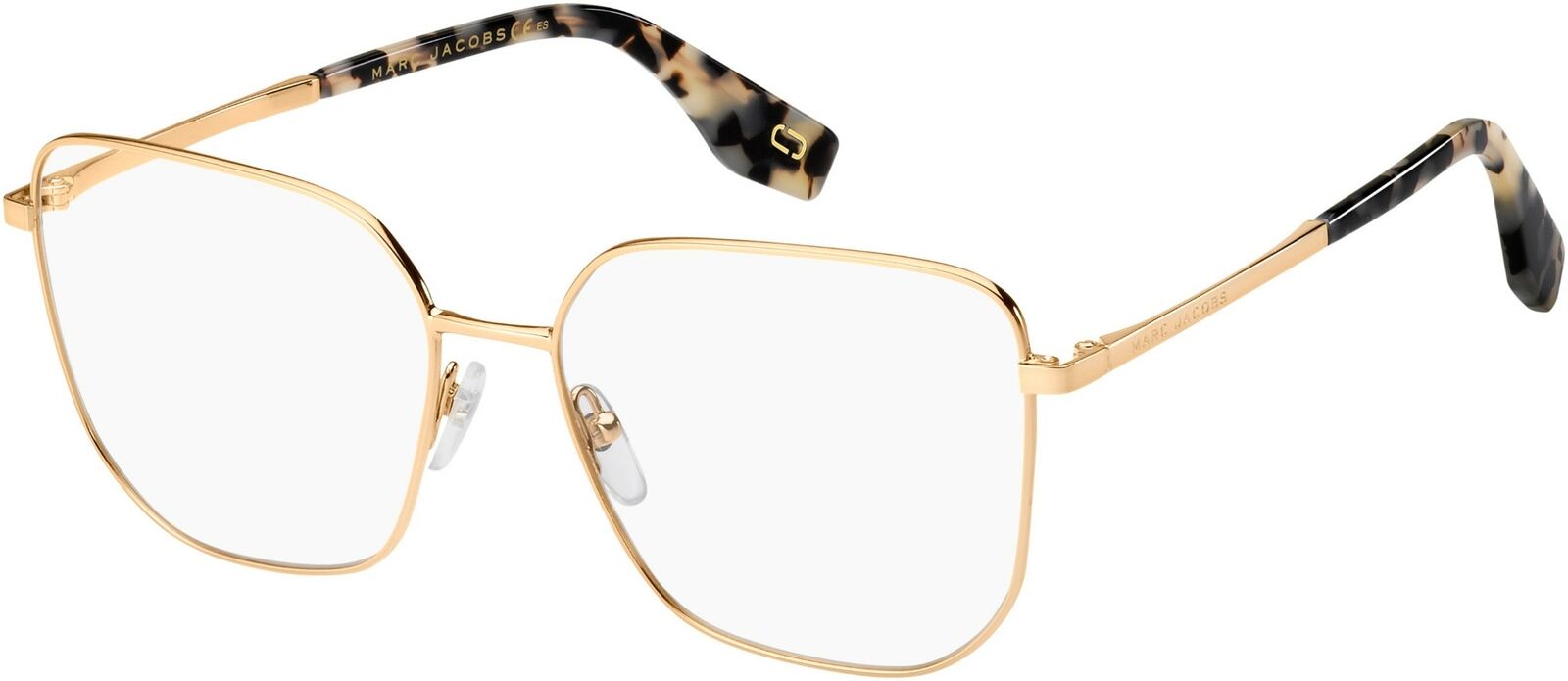 Marc Jacobs Marc 370 0DDB Gold Copper Square Women's Eyeglasses.