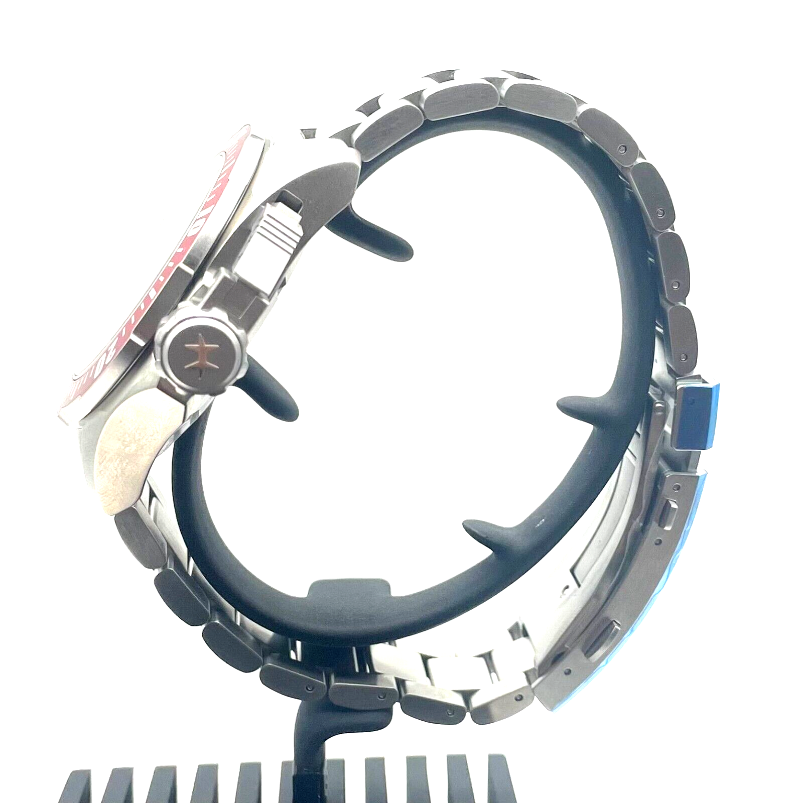Hamilton Khaki Navy Frogman Automatic Stainless Steel Black Dial Watch H77725135