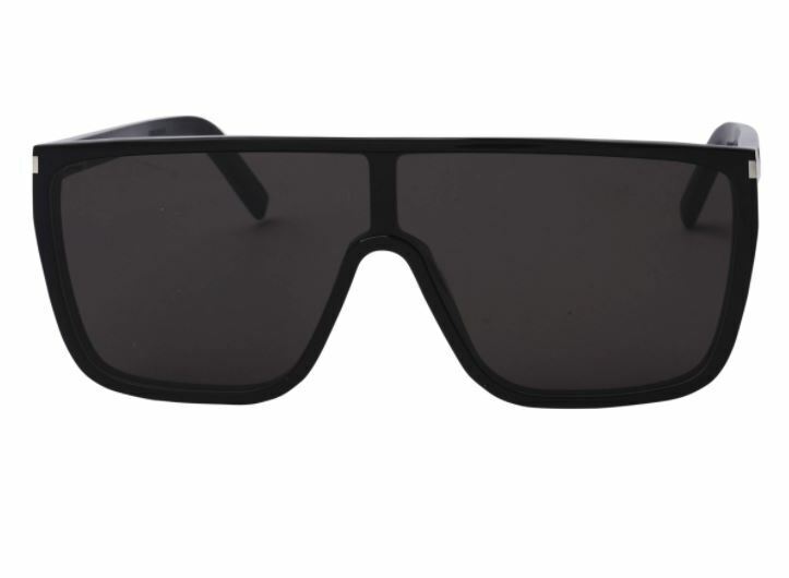Saint Laurent SL 364 MASK ACE 001 Black/Black Square Unisex Sunglasses239.99