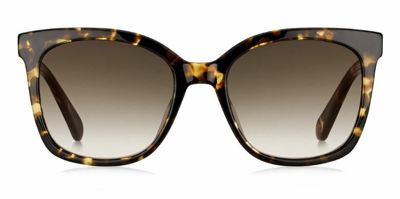 Kate Spade Kiya/S 0086/HA Dark Havana/Brown Gradient Sunglasses