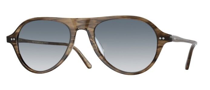 Oliver Peoples 0OV5406U Emet 1689 Sepia Smoke/Soft Teal Unisex Sunglasses