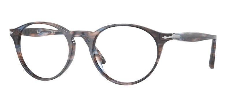 Persol 0PO3092V 9068 Striped Blue Men's Eyeglasses