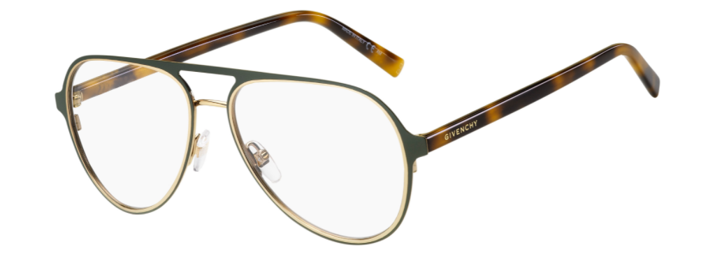 Givenchy Gv0133 0X55 Copgd Kha Aviator Men's Eyeglasses