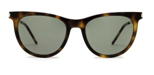 Saint Laurent SL510 003 Havana Green/Gold Cat-Eye Women's Sunglasses