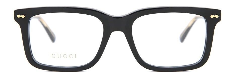 Gucci GG0914O 001 Black Rectangular Men's Eyeglasses