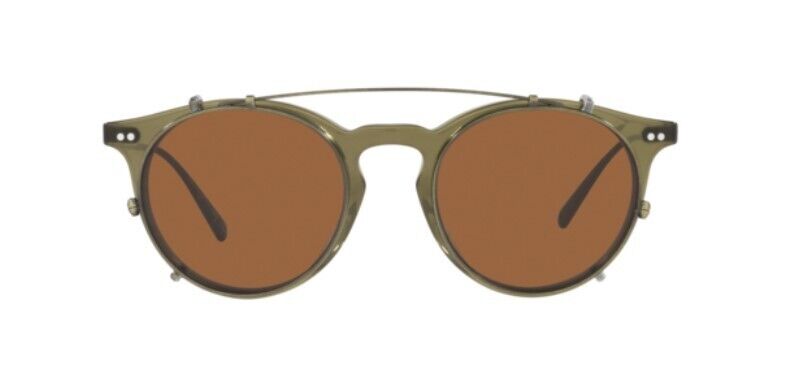 Oliver Peoples 0OV5483M Eduardo 167873 Green/Persimmon Phantos Unisex Sunglasses