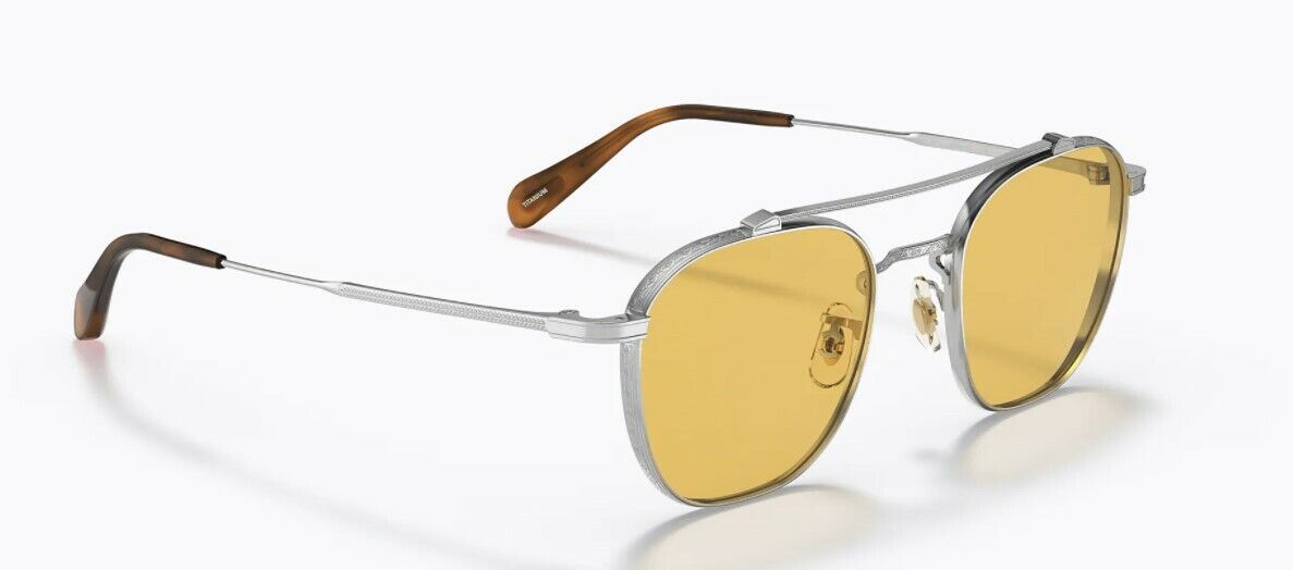 Oliver Peoples 0OV1294ST MANDEVILLE 525485 Brushed Silver Unisex Sunglasses