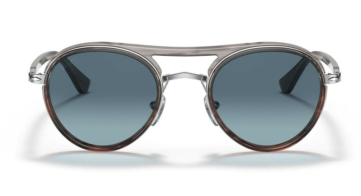 Persol 0PO 2485S 1147Q8 Striped Grey/Blue Gradient Unisex Sunglasses