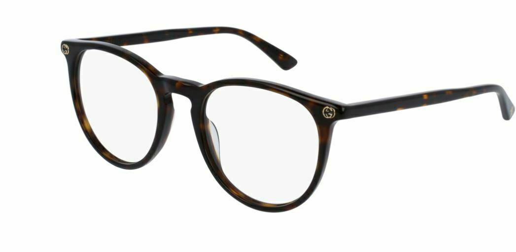 Gucci GG 0027 O 002 Havana Eyeglasses