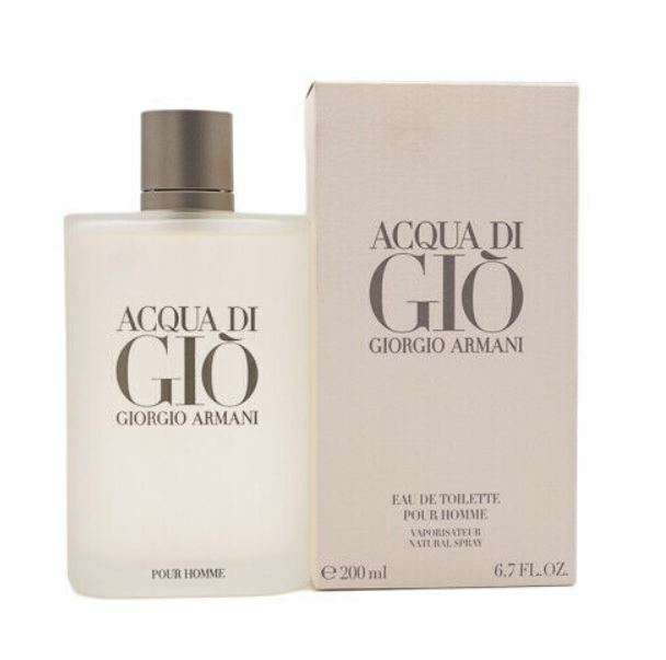Acqua Di Gio Cologne by Giorgio Armani for Men EDT 6.7 oz New In Box