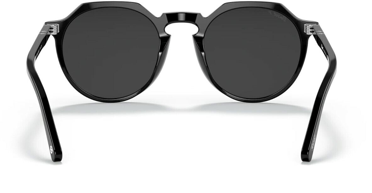 Persol 0PO 3281S 95/48 Black/Dark Grey Polarized Unisex Sunglasses