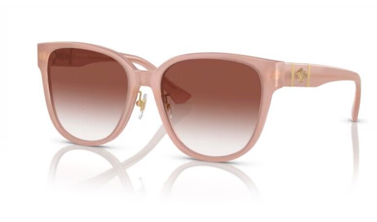 Versace 0VE4460D 5394V0 Opal pink/ Clear Gradient Red Square Women's Sunglasses