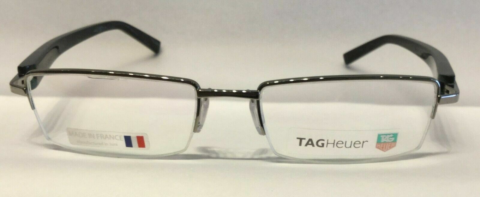 Tag Heuer TH8203 O 004 Silver/Black Eyeglasses
