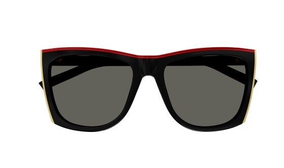 Saint Laurent SL 539 Paloma 001 Black/Grey Cat-Eye Women's Sunglasses