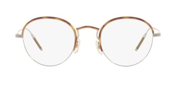 Oliver Peoples 0OV1290T TK 6 5036 Silver/Amber Tortoise Round Unisex Eyeglasses