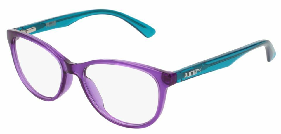 Puma PJ 0018O 003 Purple Light Blue Kids Eyeglasses