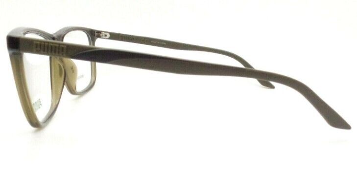 Puma PU0334O 004 Green-Green Rectangular Full-Rim Unisex Eyeglasses