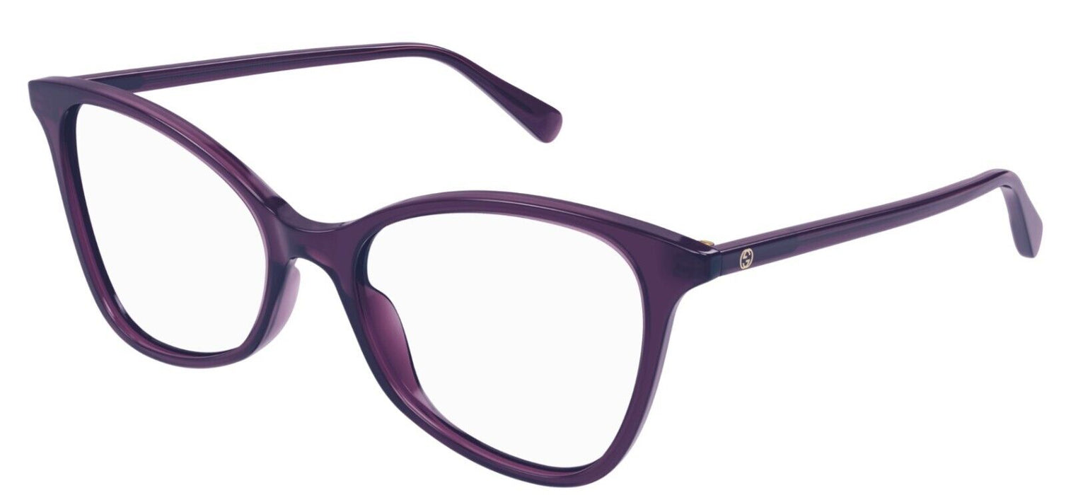 Gucci GG1360O 003 Violet Cat-Eye Women's Eyeglasses