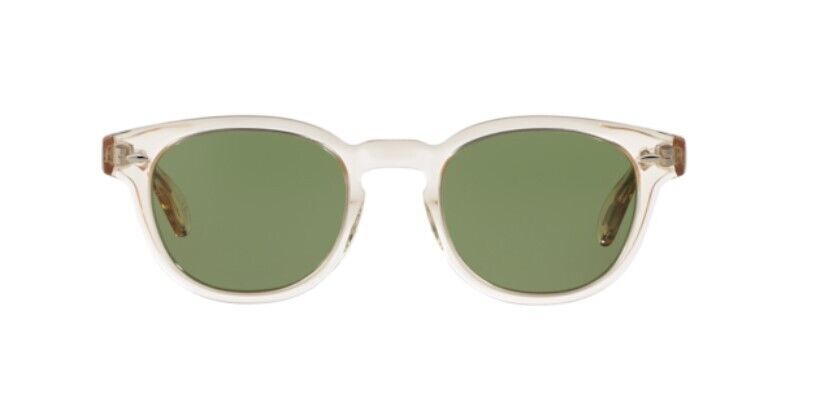 Oliver Peoples 0OV5036SF Sheldrake Sun 109452 Buff/Green Unisex Sunglasses