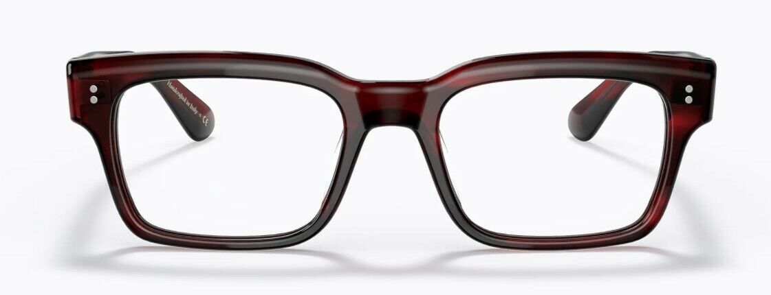 Oliver Peoples 0OV5470U Hollins 1675 Bordeaux Bark Rectangle Unisex Eyeglasses