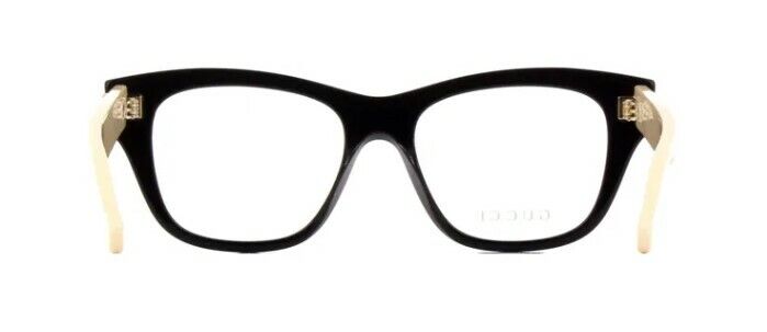 Gucci GG 0999O-002 Black/White Cat-Eye Women Eyeglasses