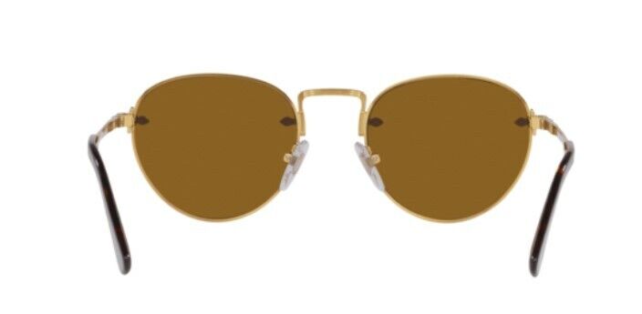 Persol 0PO2491S 114233 Gold/ Brown Unisex Sunglasses