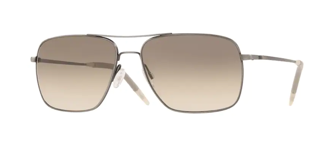 Oliver Peoples 0OV 1150S CLIFTON 528932 Antique Pewter Sunglasses