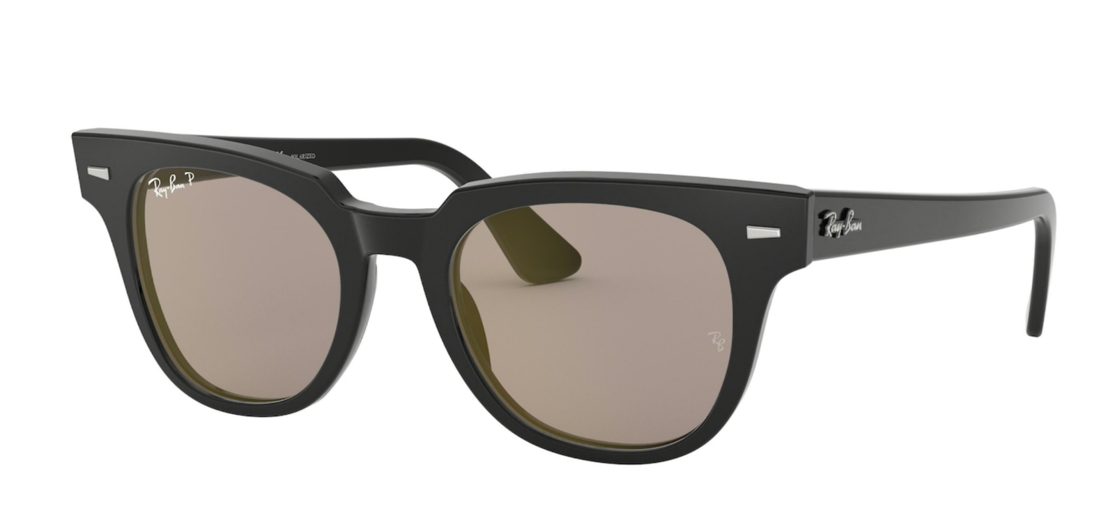 Ray Ban 0RB2168 METEOR 901/P2 Black/Classic Grey Polarized Sunglasses