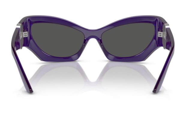 Versace VE4450 541987 violet/Dark Grey Cat-Eye Women's Sunglasses