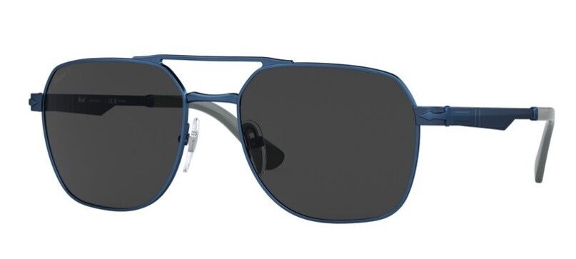 Persol 0PO1004S 115248 Blue/Dark Grey Polarized Square Unisex Sunglasses