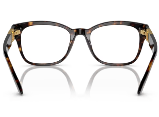 Versace 0VE3314 108 Havana Rectangle 54MM Men's Eyeglasses