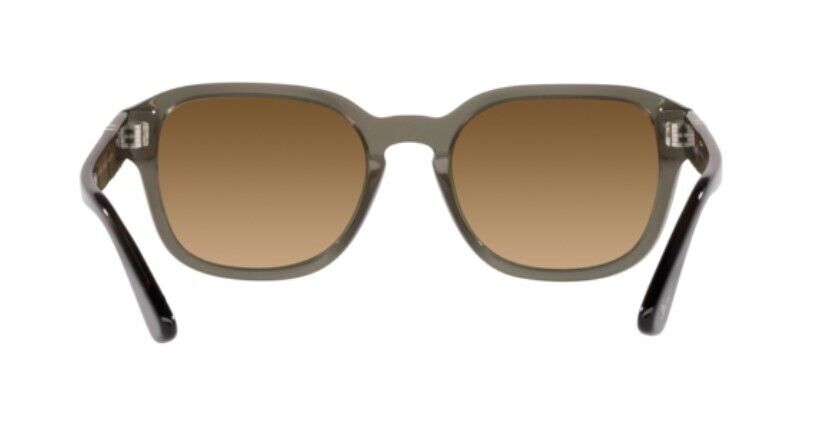 Persol 0PO3305S 1103M2 Grey Taupe Transparent/Brown Polarized Unisex Sunglasses