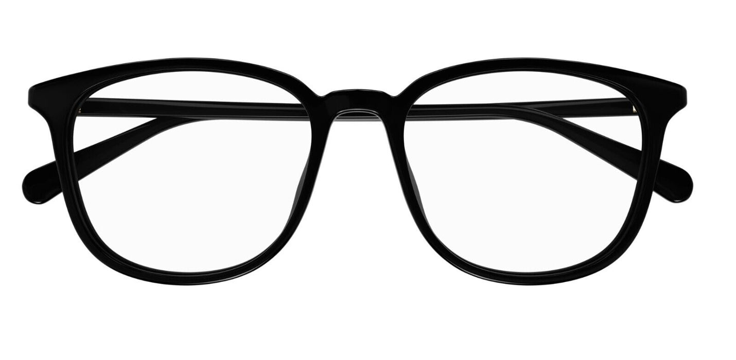 Gucci GG1230OA 002 Black Soft Square Men's Eyeglasses
