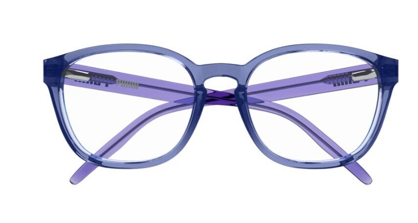 Puma PJ0042O 005 Light Blue-Violet Panthos Full-Rim Junior Eyeglasses