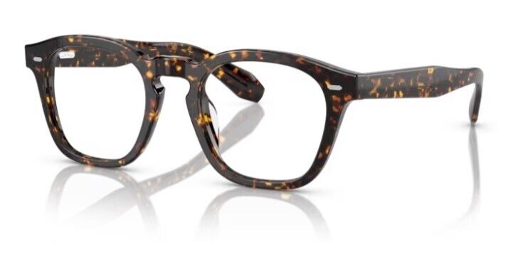 Oliver Peoples 0OV5527U 1741 Atago Tortoise Soft Square 49mm Men's Eyeglasses
