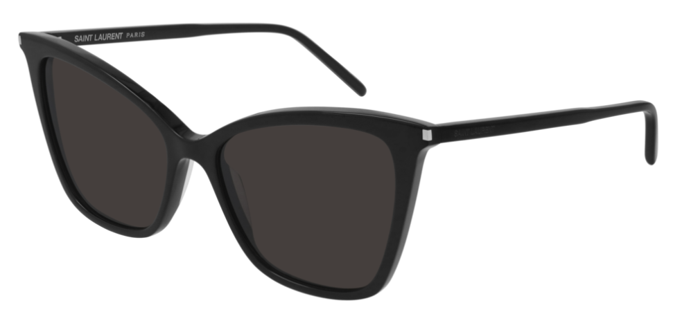 Saint Laurent SL 384 001 Black Cat-Eye Women's Sunglasses