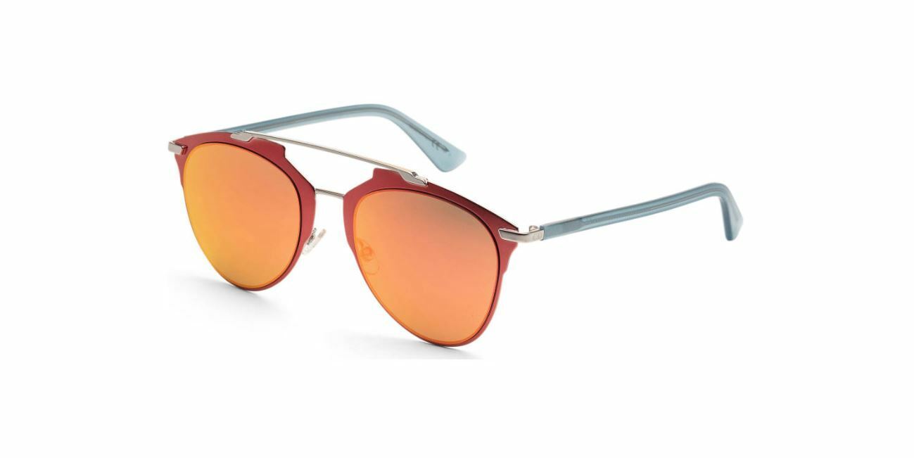 Christian Dior Reflected/S 0P34/UZ Red Teal/Orange Mirrored Sunglasses