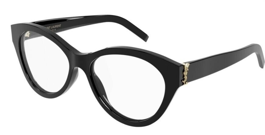 Saint Laurent SL M96-001 Black/Black Round Women Eyeglasses